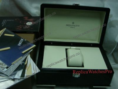 High Quality Patek Philippe Box Replica Black Watch Box For Sale